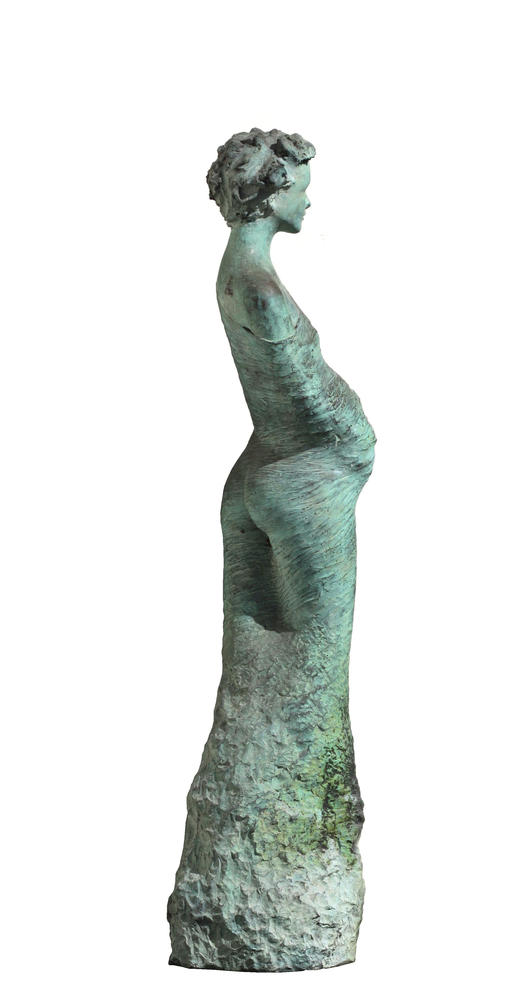 Jean-Philippe Richard '1947' a Bronze Figure of a Lady In Good Condition In West Palm Beach, FL