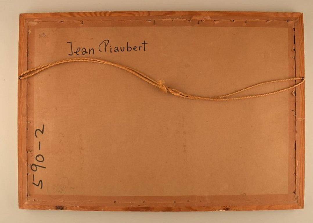 Jean Piaubert, bekannter französischer Künstler, Farblithografie, 1960er Jahre (Papier) im Angebot