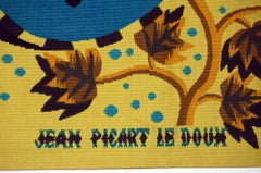 Jean Picart Le Doux "Concerto" Wall Tapestry, France 1950s