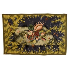 Jean Picart Le Doux Les Algues Aubusson Tapestry Woven Pinton Studio 1950