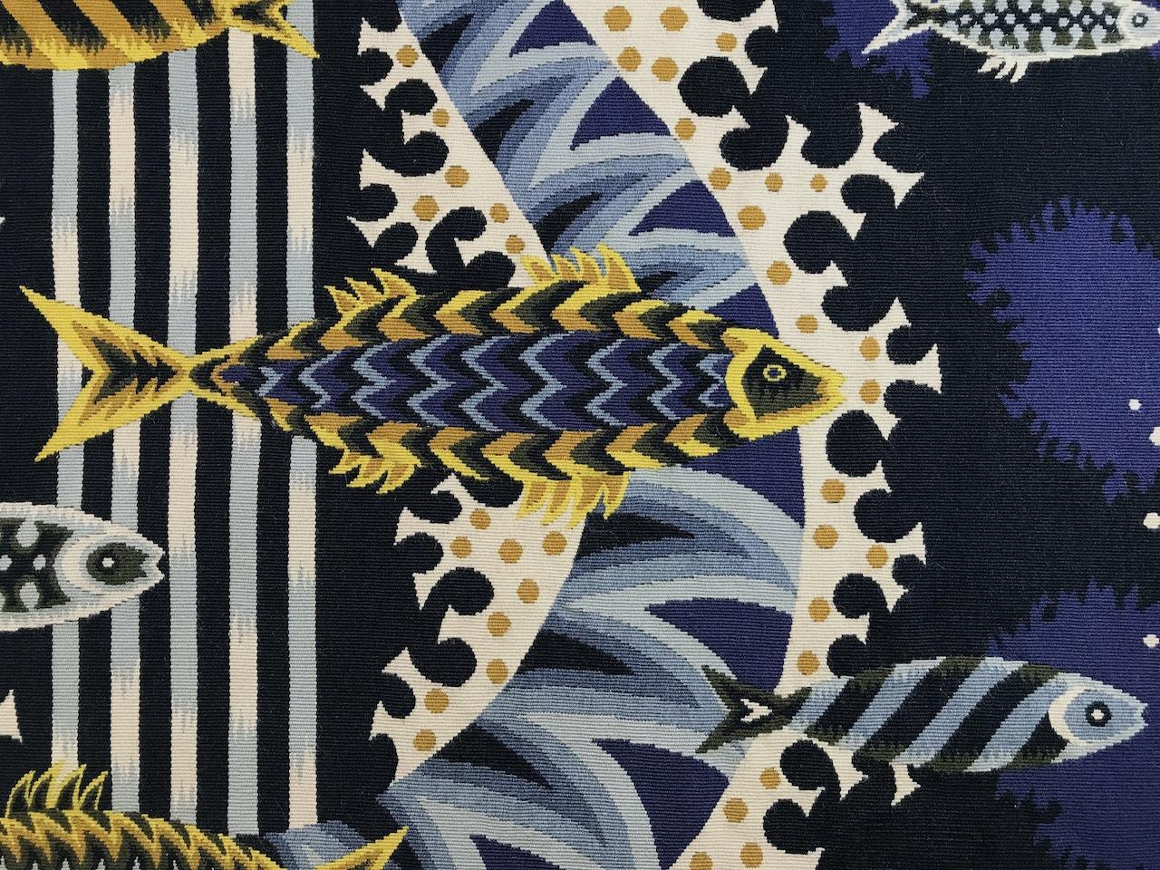 Mid-Century Aubusson tapestry designed by Jean Picart Le Doux (1902-1982) and handwoven at Maison M. Berthaut in Aubusson France.  Woven in 1955, entitled 