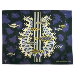 Jean Picart Le Doux Mid-Century Aubusson Tapestry