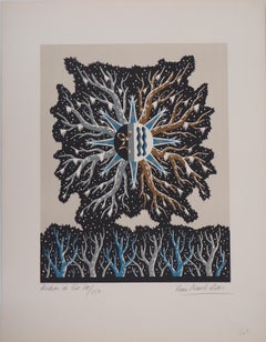 Cortina de escarcha- Litografía original firmada a mano/ 150