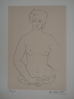 La bagnante - litografia originale firmata / 75ex