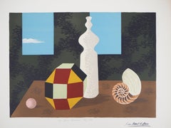 Two Windows - Original handsigned lithograph - Limited / 125ex