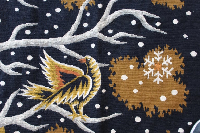 Jean Picart Le Doux Tapestry "Etoiles De Neige", circa 1960, France For  Sale at 1stDibs