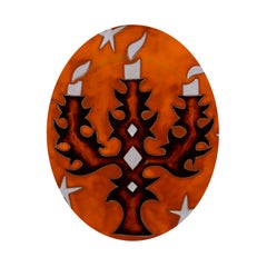 Jean Picart Le Doux, Wall Ceramic Bowl, 12/100, 1950s