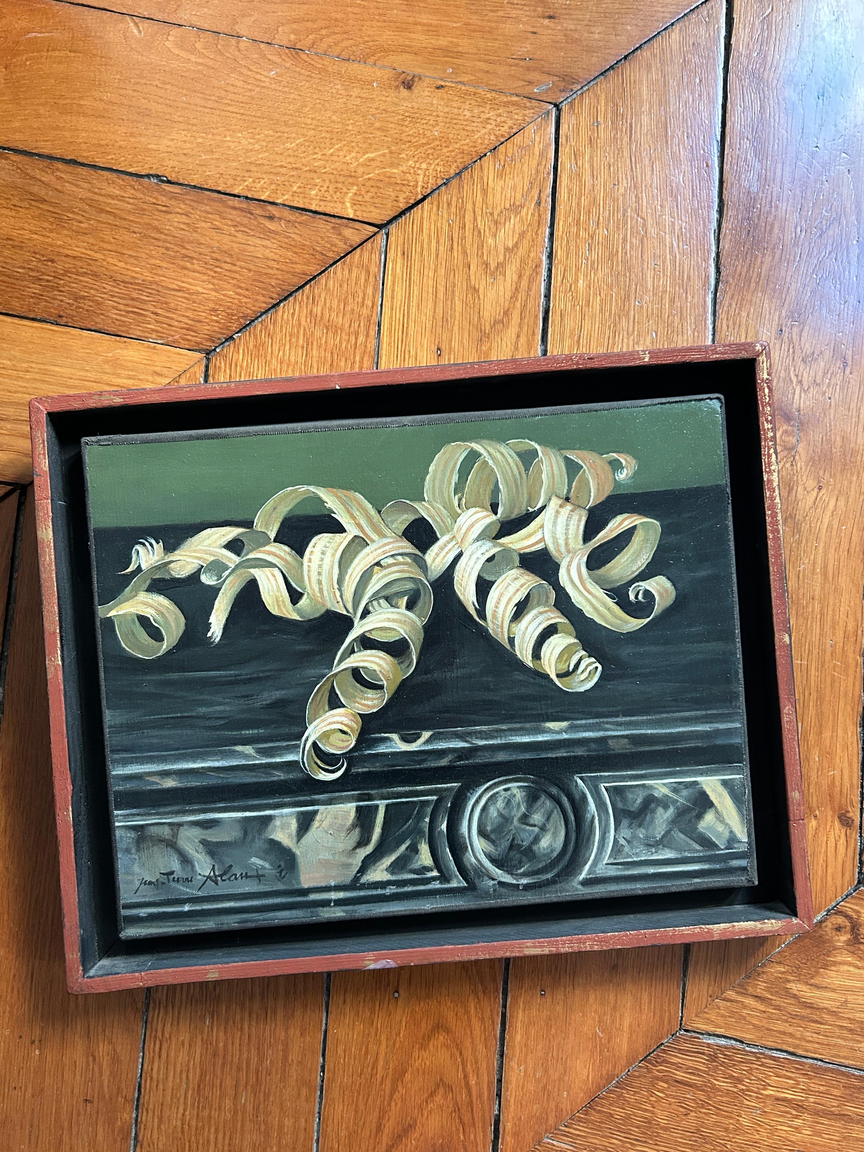Jean-Pierre ALAUX (1925-2020), I trucioli, olio su tela in vendita 4