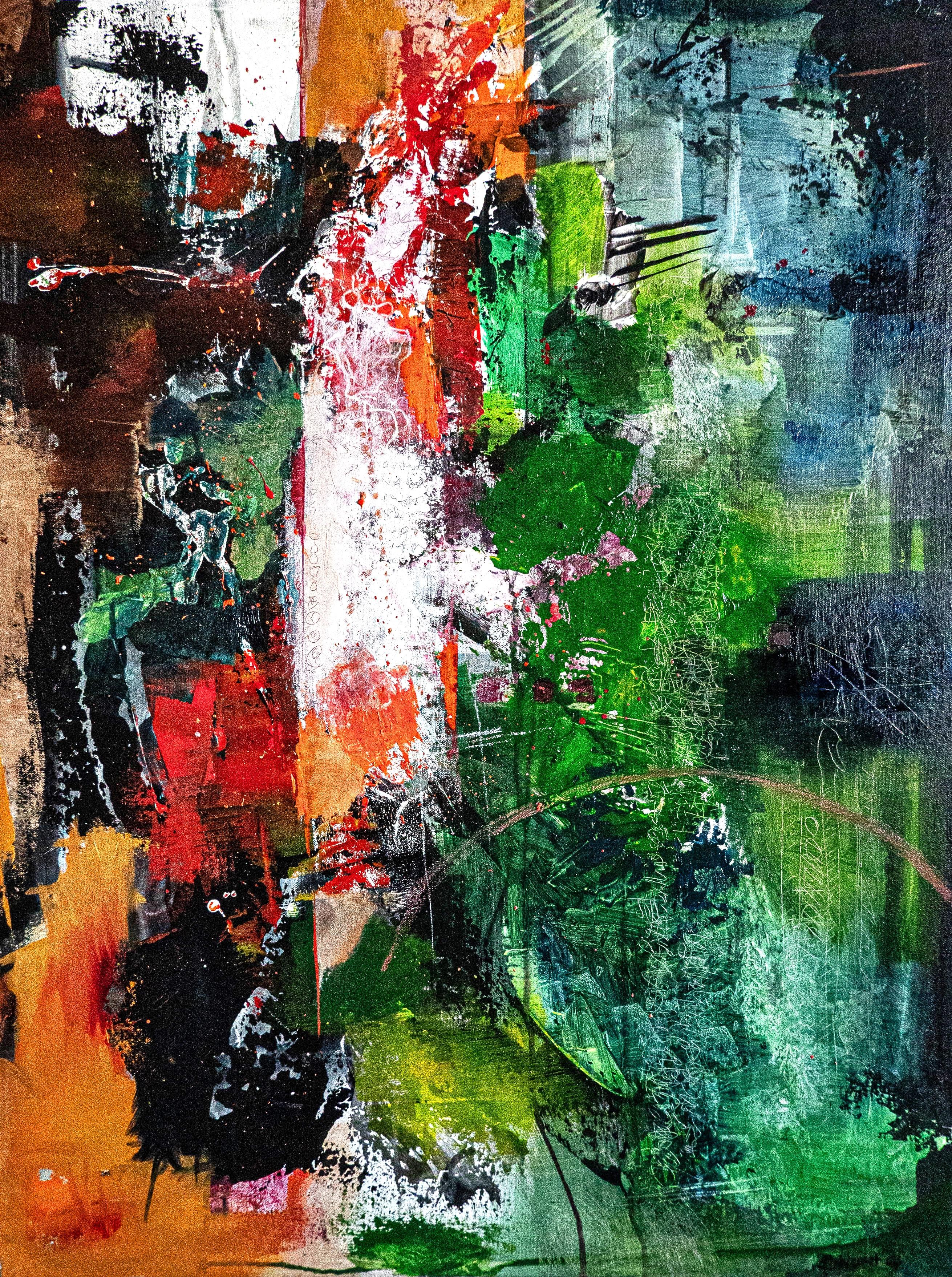 Jean-Pierre Brissart Graphos 5 (Leinwand) im Angebot