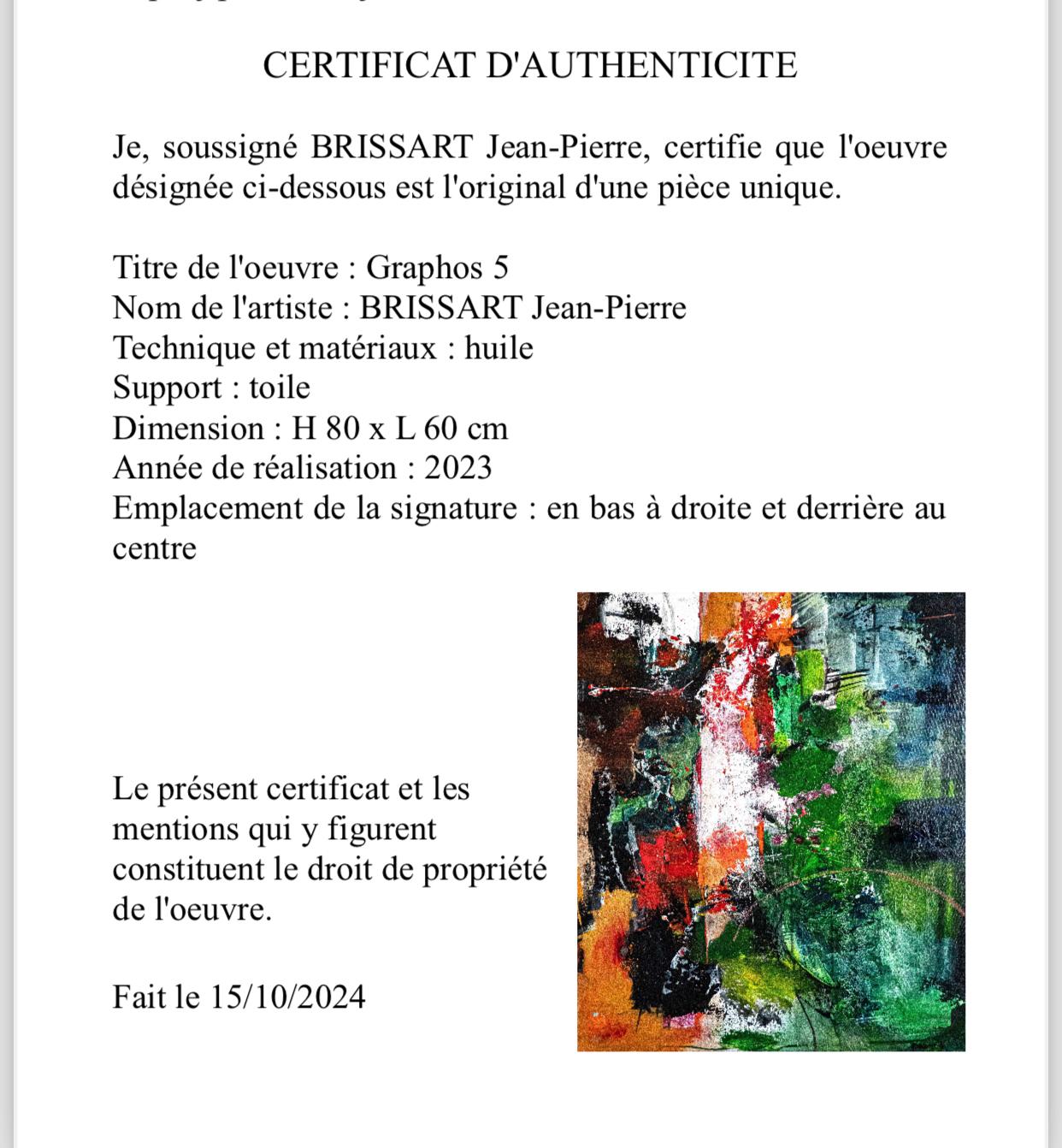 Jean-Pierre Brissart Graphos 5 im Angebot 2