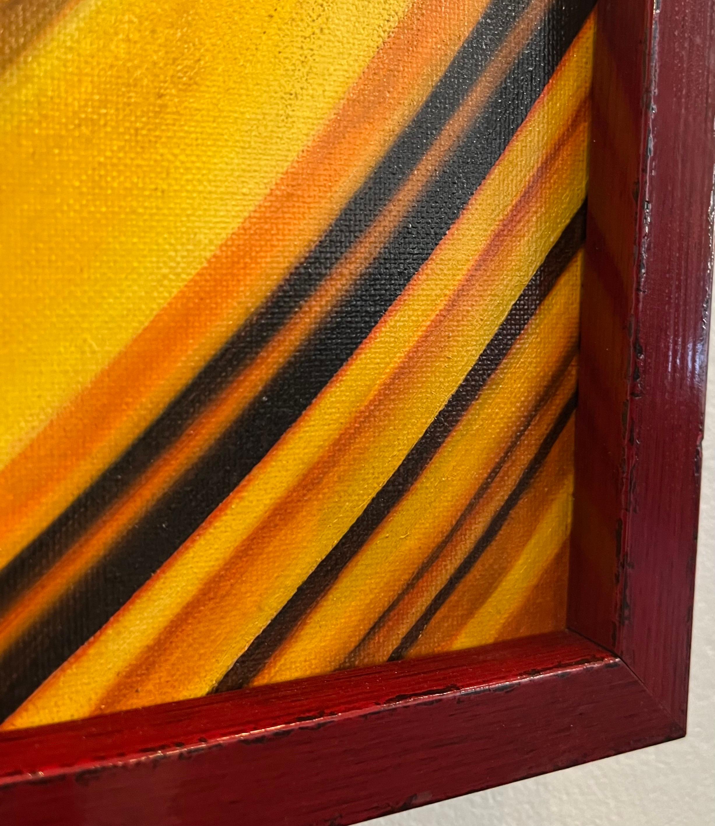 Maelstrom Space von Jean-Pierre BURQUIER - Öl auf Leinwand - 92x60 cm im Angebot 9