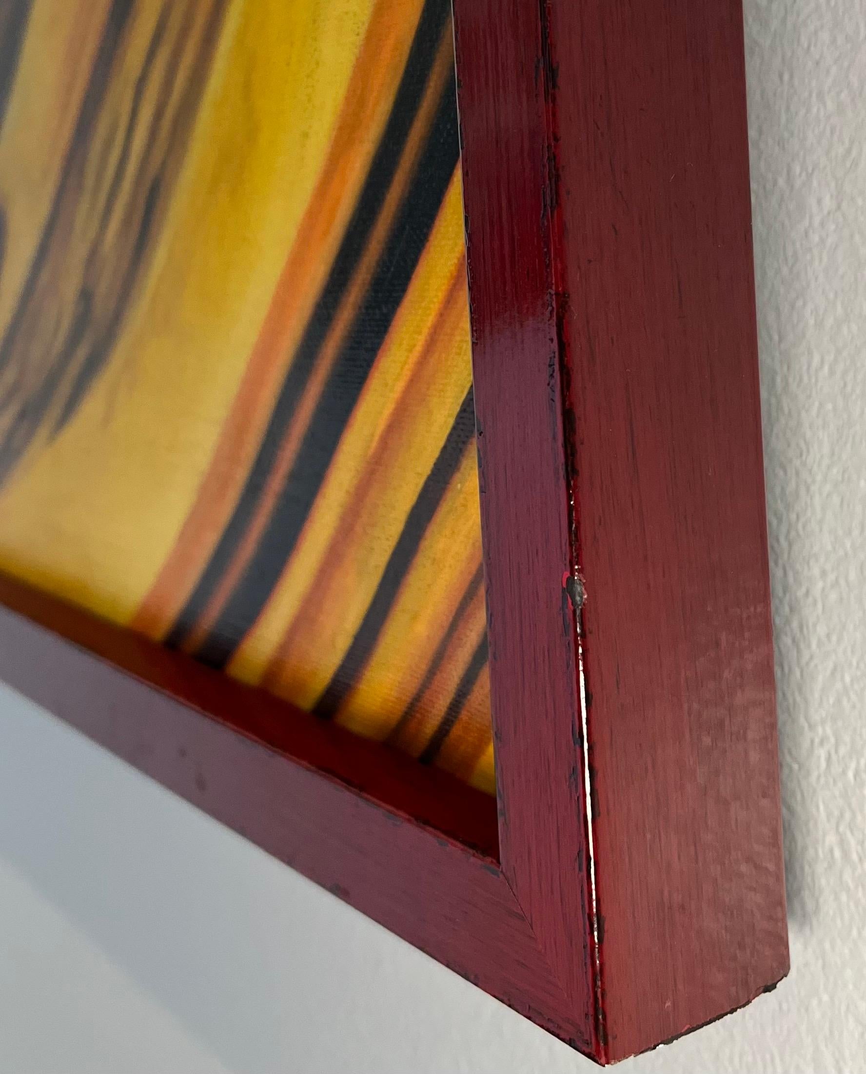 Maelstrom Space von Jean-Pierre BURQUIER - Öl auf Leinwand - 92x60 cm im Angebot 10