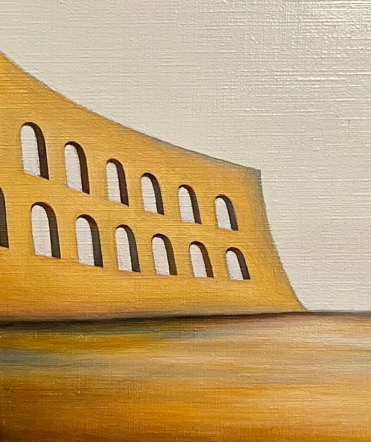 The Tree of Life by Jean-Pierre BURQUIER - Oil on Canvas - 81x65 cm For Sale 2