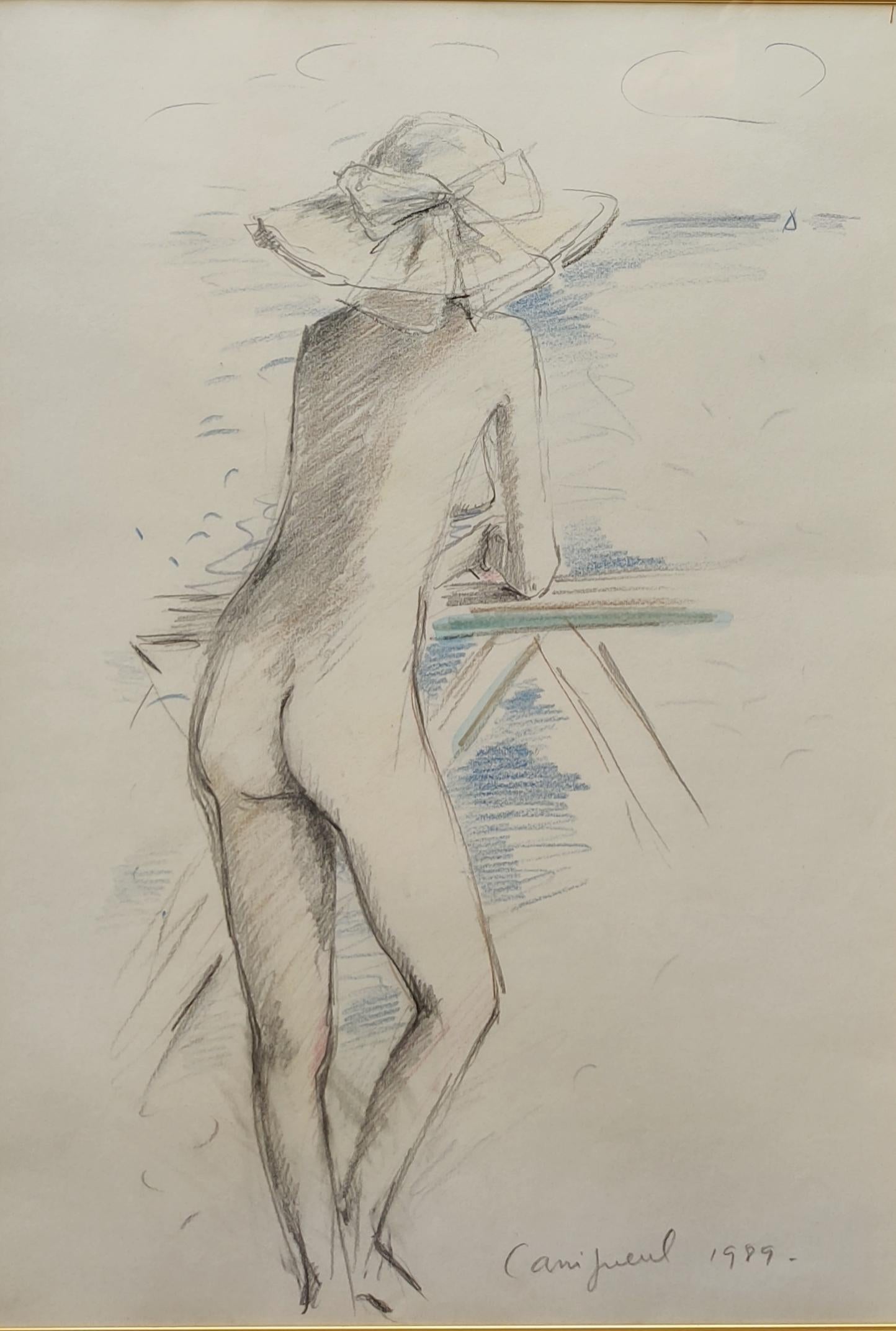 Jean-Pierre Cassigneul -- An der Terrace im Angebot 1