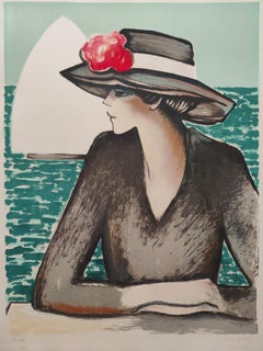 Jean-Pierre Cassigneul --  Das weiße Segelboot, 1975