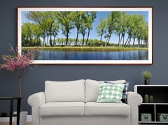 Canal of Damme (Bruges-Belgium) 2013 - Contemporary Panoramic Color Photography