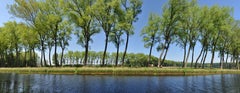Canal of Damme (Bruges-Belgium) 2013 - Contemporary Panoramic Color Photography