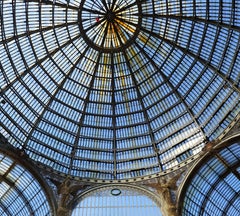 Galleria Umberto 1er of Napoly - Italy- Contemporary Panoramic Color Photography
