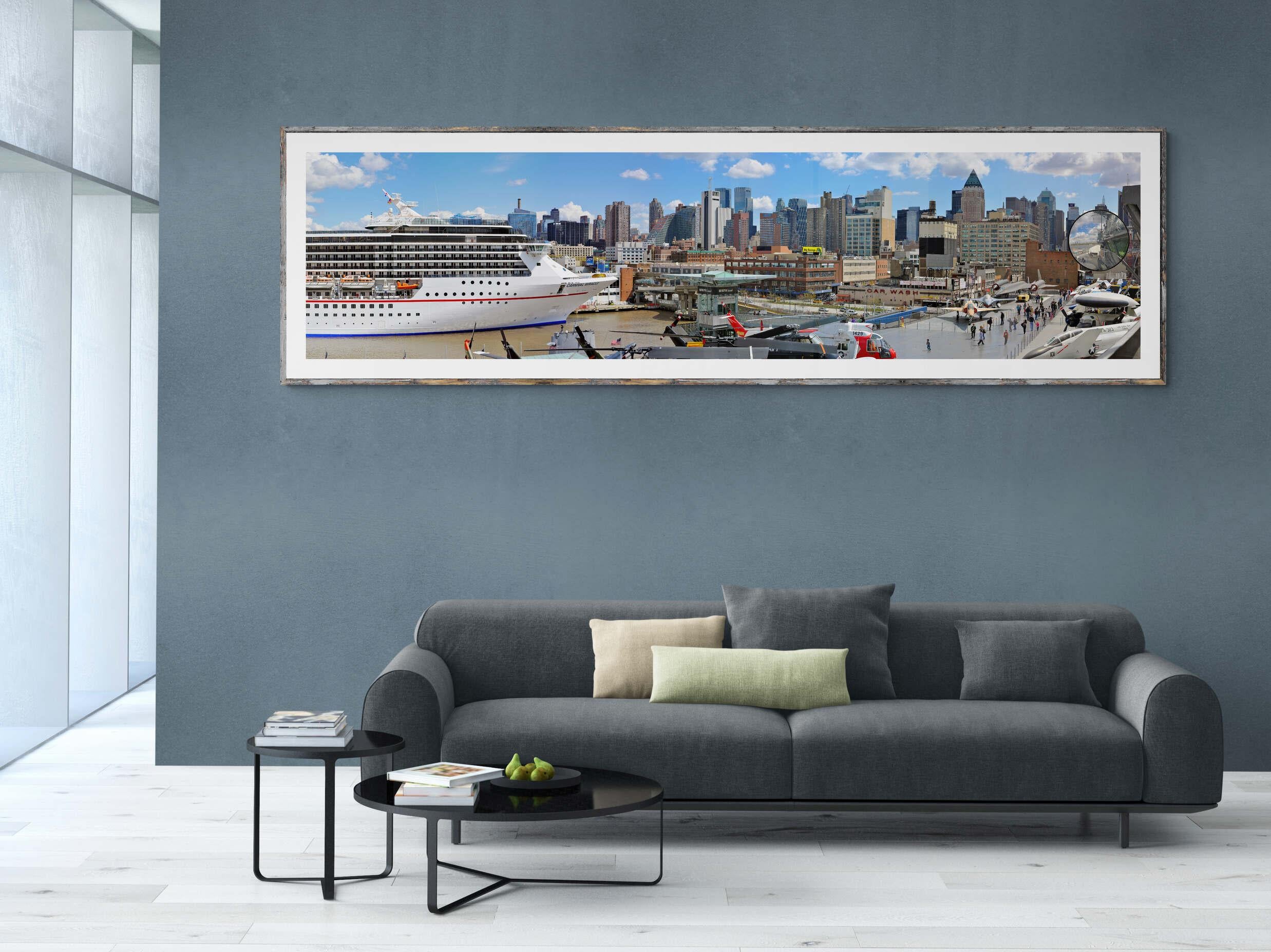 Pigment photographic paper - photography & fine art print © Jean Pierre De Neef 
Artwork sold in perfect condition from a limited edition of 25 ex- Composition from an assembly of 9 shots made in April 2014
This panoramic montage was made from 9