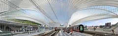 The Guillemins Railways station, 2010 - Contemporary Panoramic Color Photography