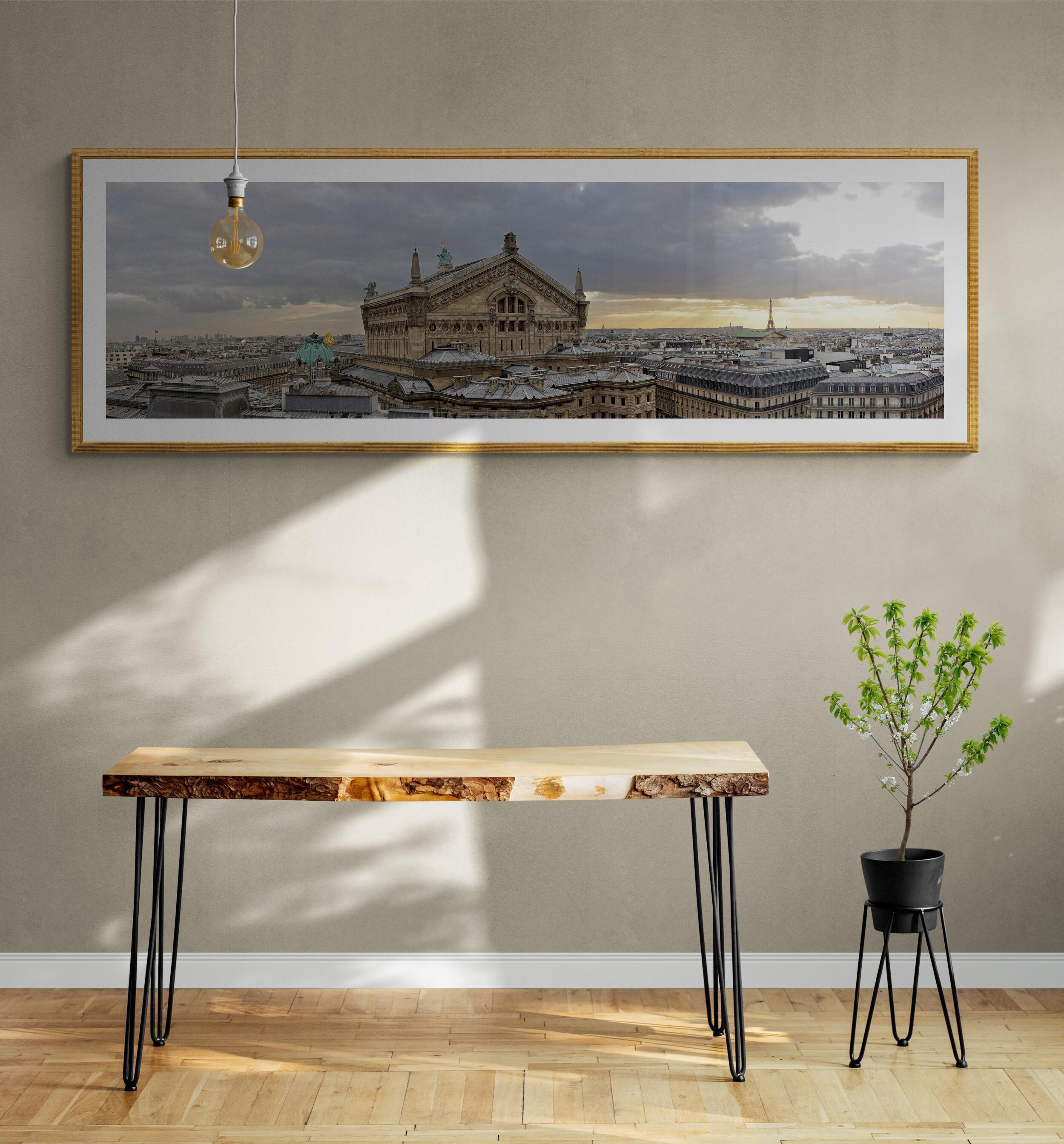 L'Opéra Garnier de Paris (France) - Photographie contemporaine en couleur Panoramic en vente 1