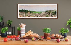 The village of Saint-Emilion (France) - Contemporary Panoramic Color Photography