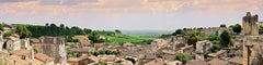The village of Saint-Emilion (France) - Contemporary Panoramic Color Photography