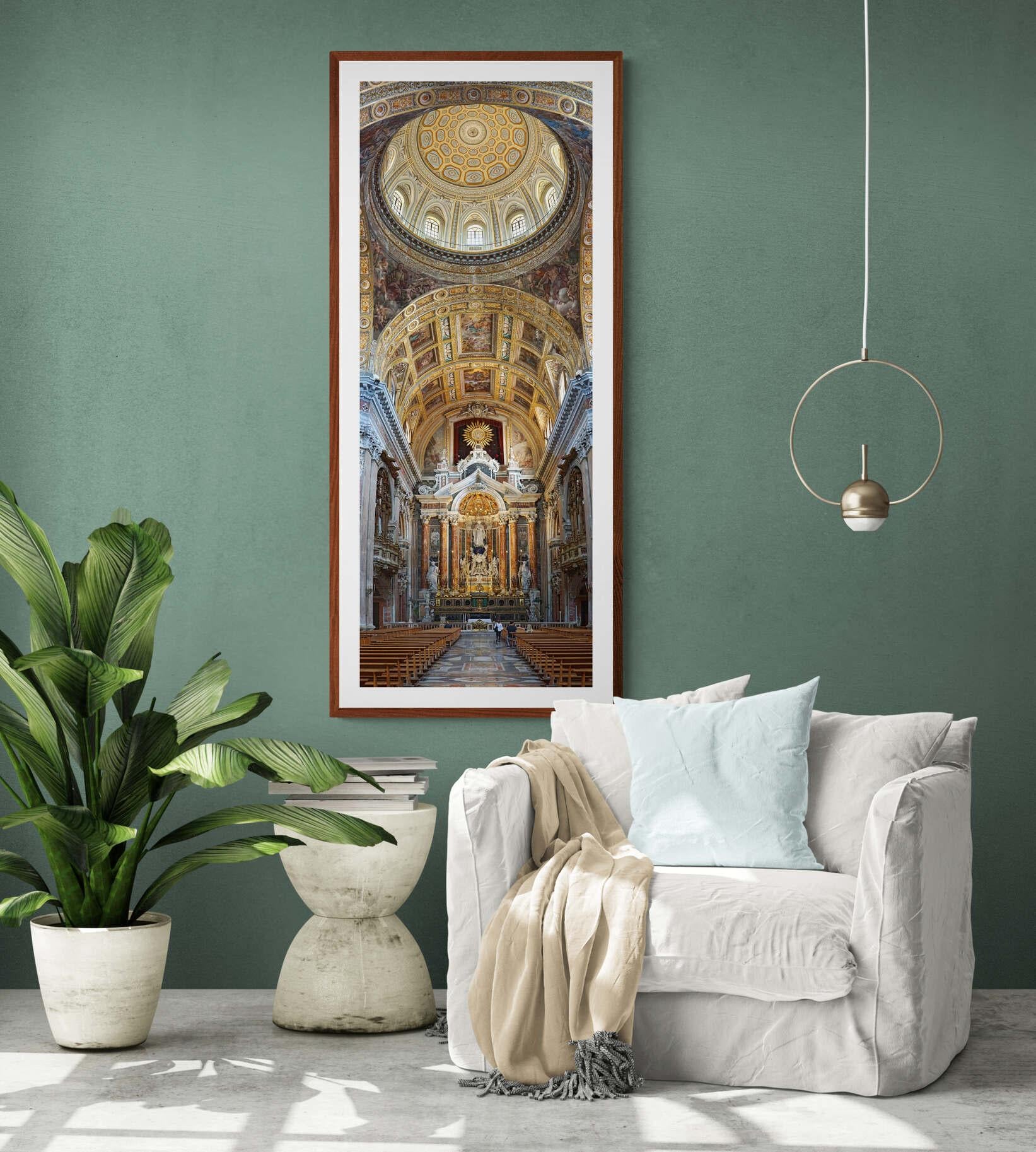 Tribute to Baroco Art - Napoli (IT)  - Contemporary Panoramic Color Photography For Sale 3