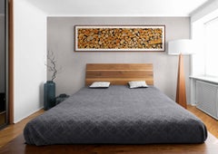 Wood Stock from Abruzzo - Italy  -  Contemporary  Panoramic Color Photography