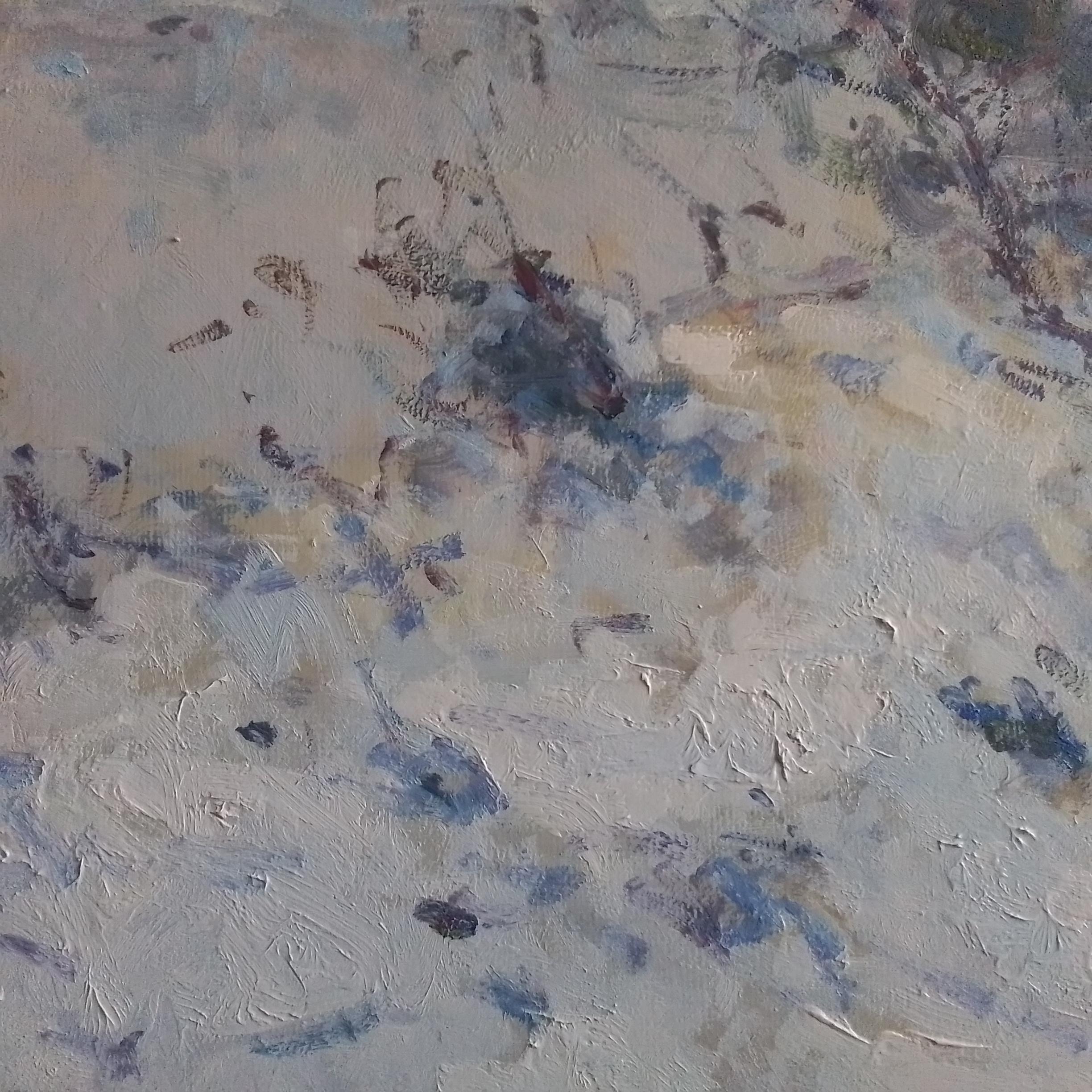 Paysage de neige de la Seine en Normandie, France - Jean Pierre Dubord en vente 7