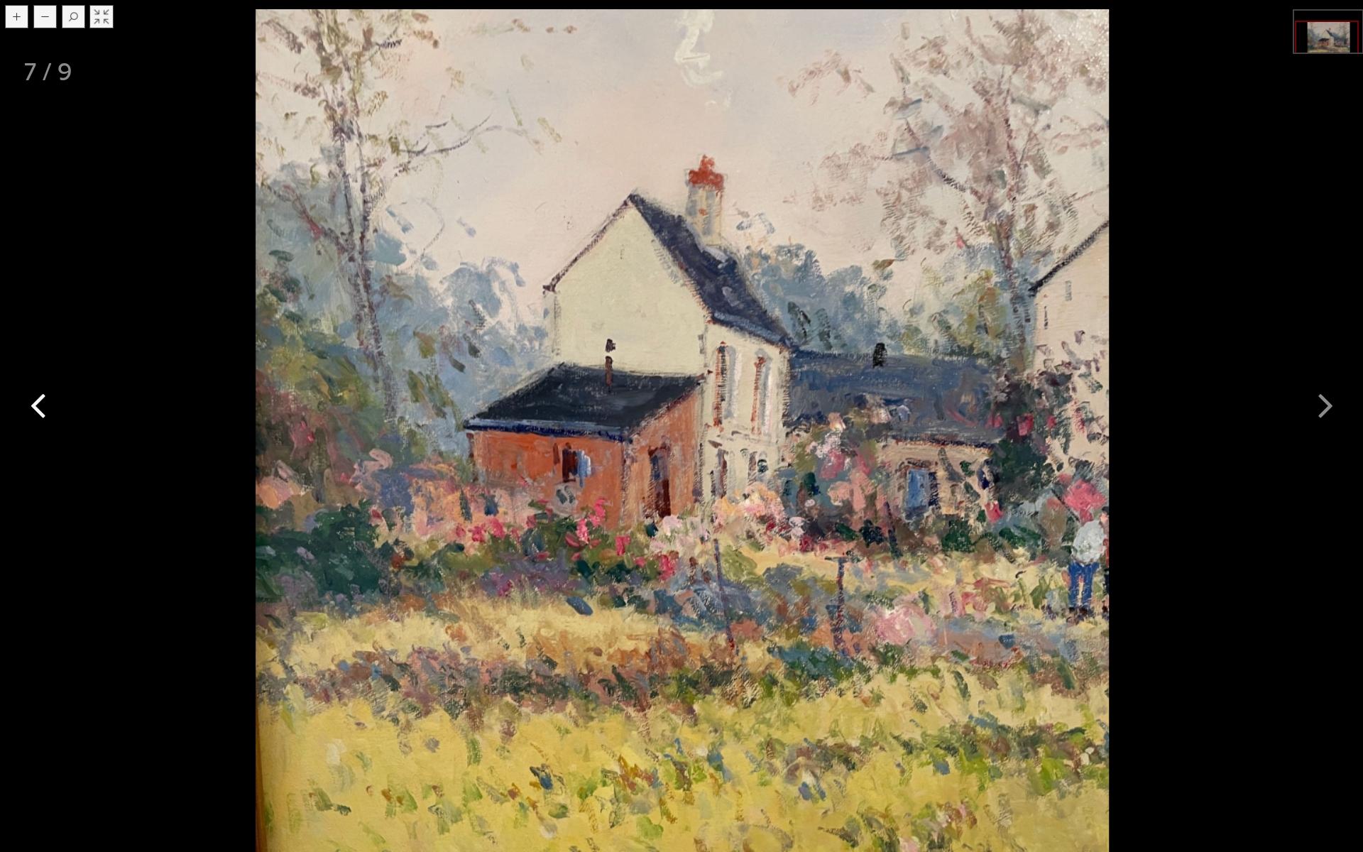 Jean Pierre Dubord was born in Rouen in 1949, and after spending years in the French countryside, he returned to his hometown to depict the environment of his youth. While Rouen is a favorite subject for his paintings, he often depicts Paris, the