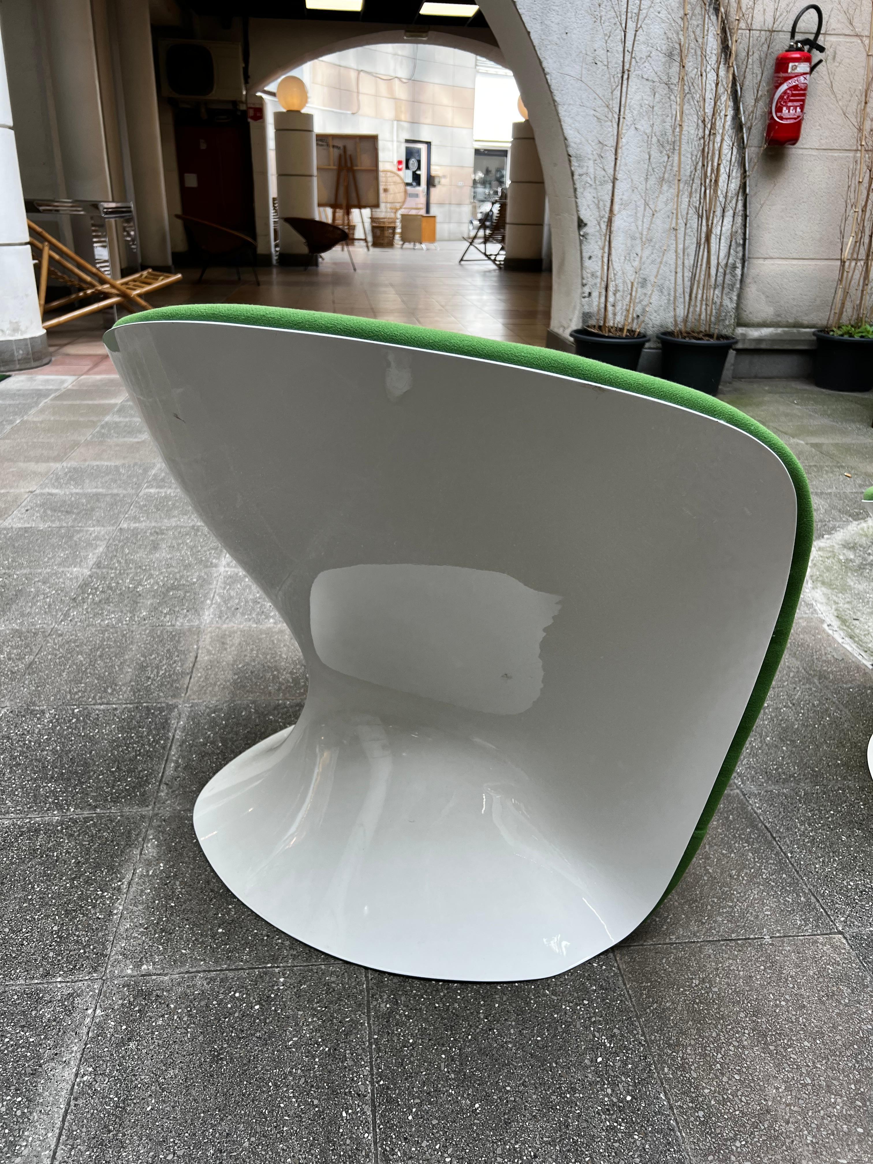 Jean-Pierre Laporte  Paire de fauteuils 