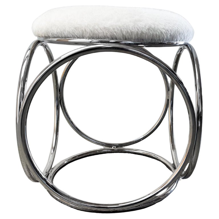 Jean-Pierre Laporte, Pair of Stools c. 1970s For Sale at 1stDibs