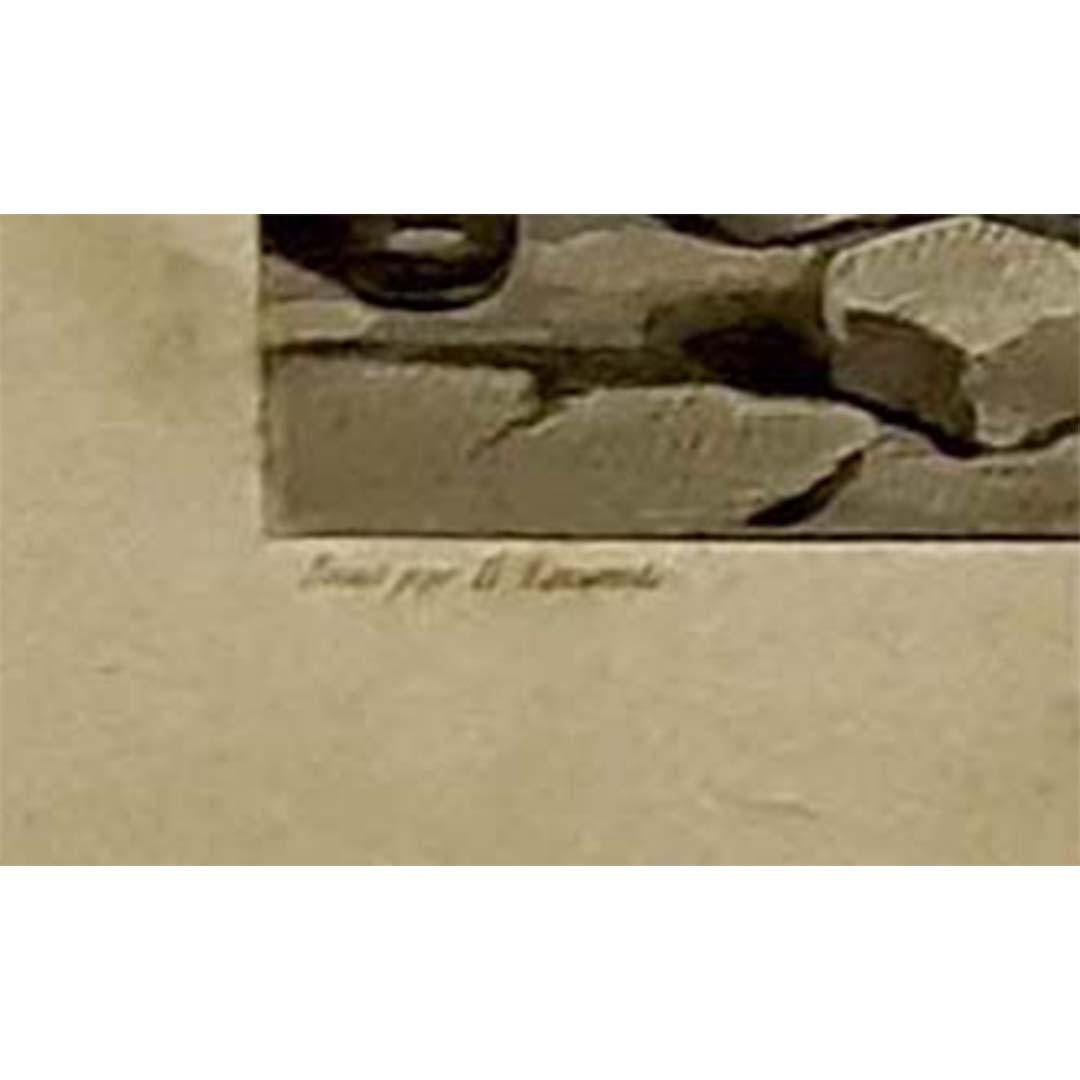 Circa 1840 engraving 
