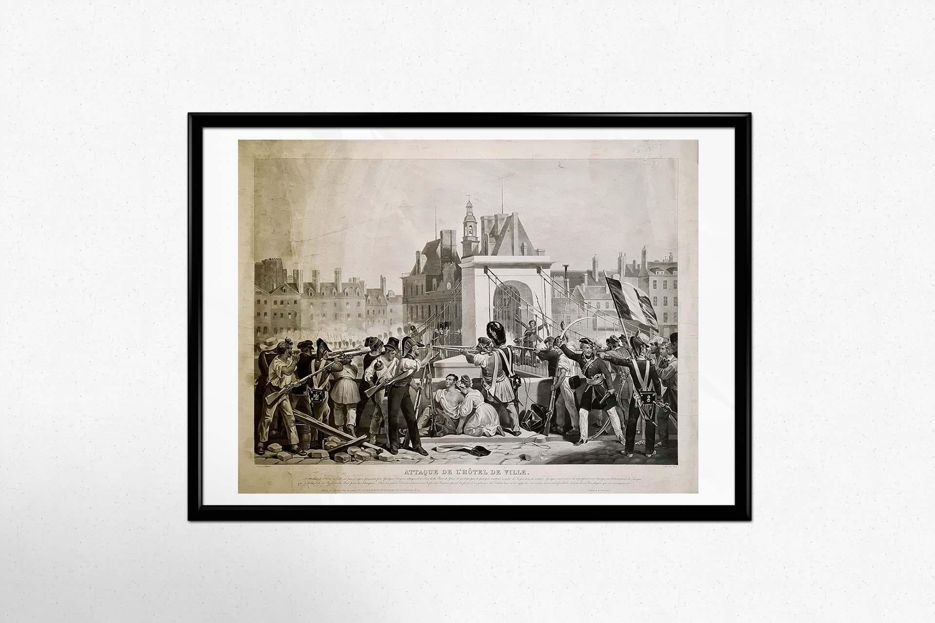 Circa 1840 engraving 
