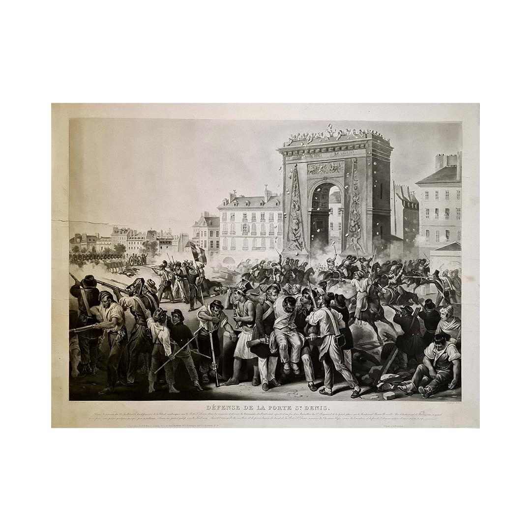 The circa 1840 engraving 