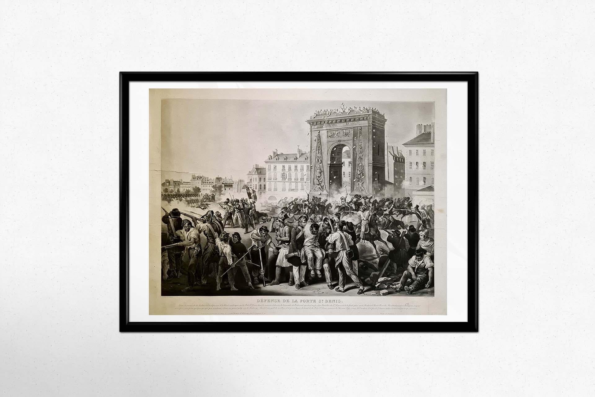 Circa 1840 engraving 