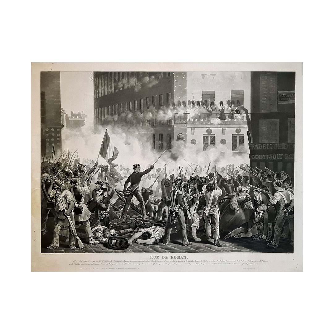 La gravure intitulée 