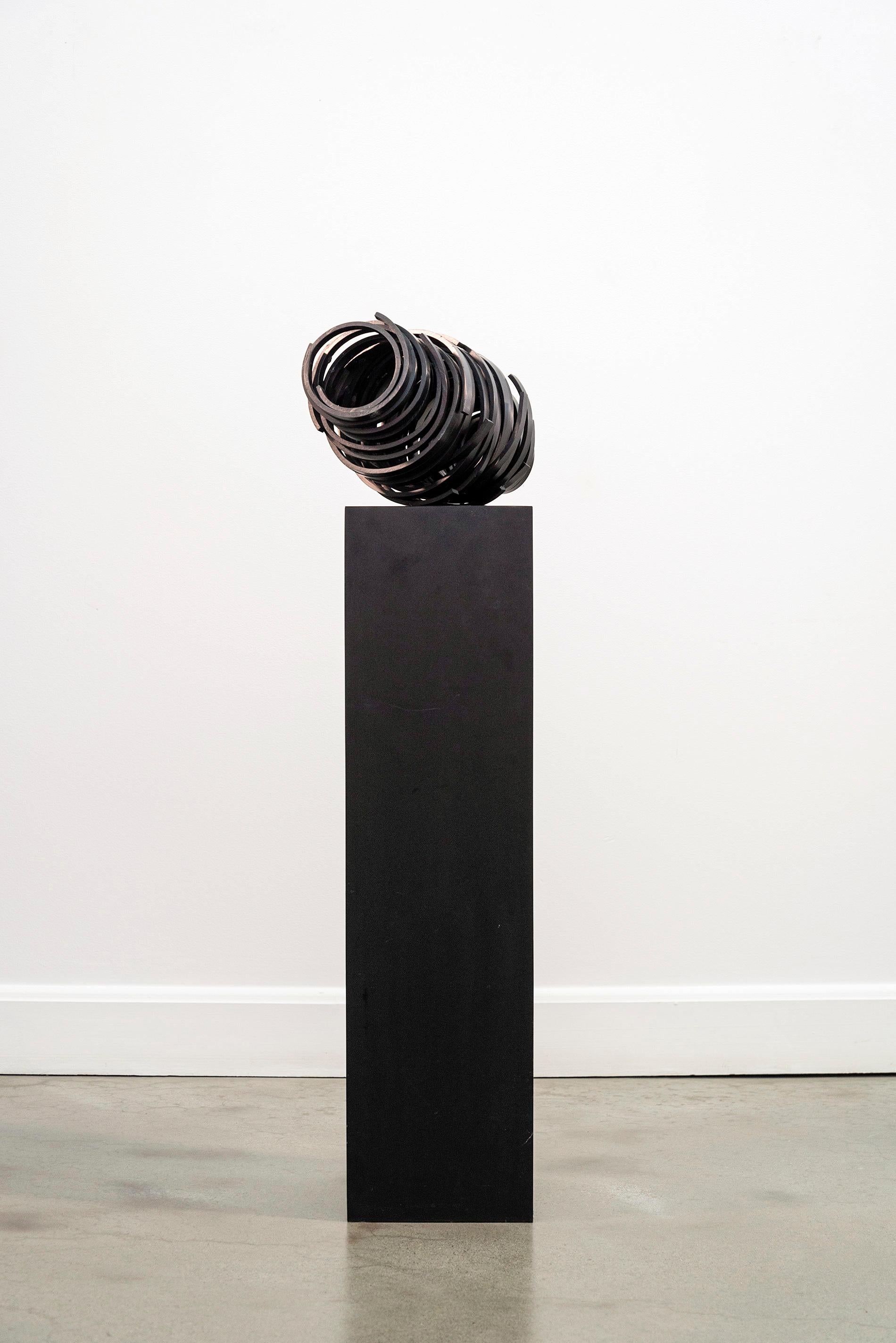 Milky Way 3 - sculpture contemporaine géométrique abstraite en aluminium - Sculpture de Jean-Pierre Morin