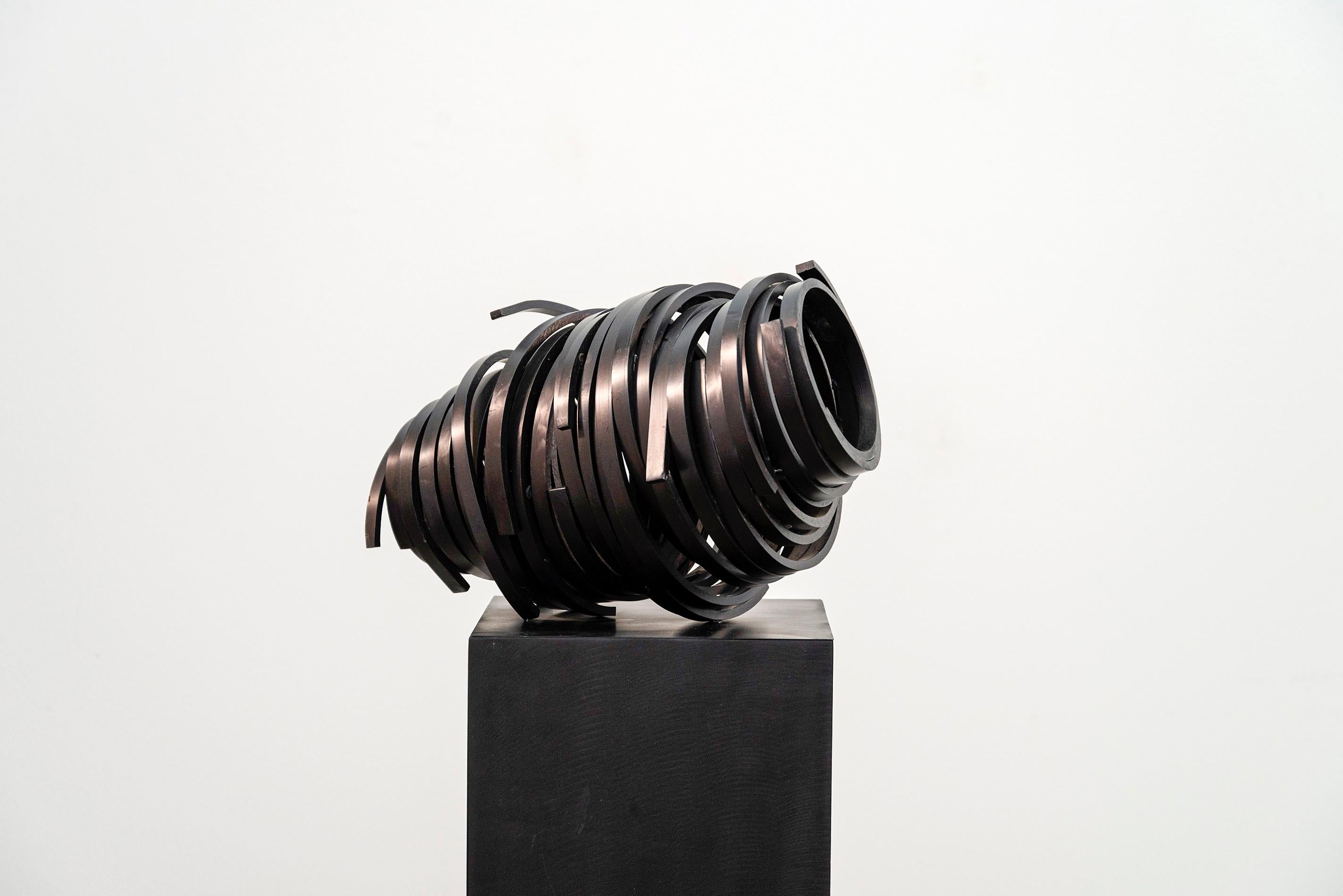 Milky Way 3 - sculpture contemporaine géométrique abstraite en aluminium en vente 2
