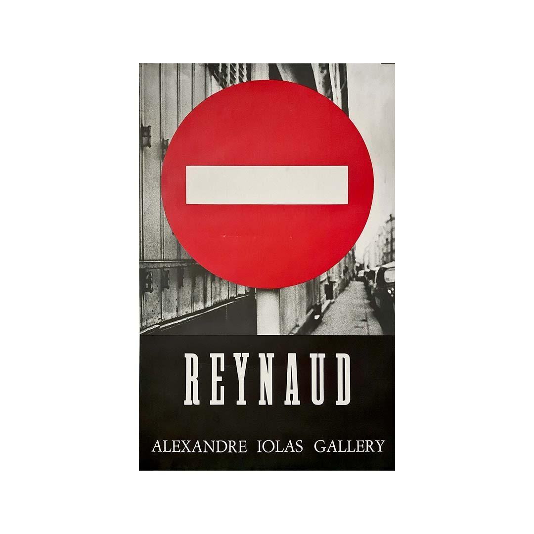 Circa 1970 original exhibition poster 