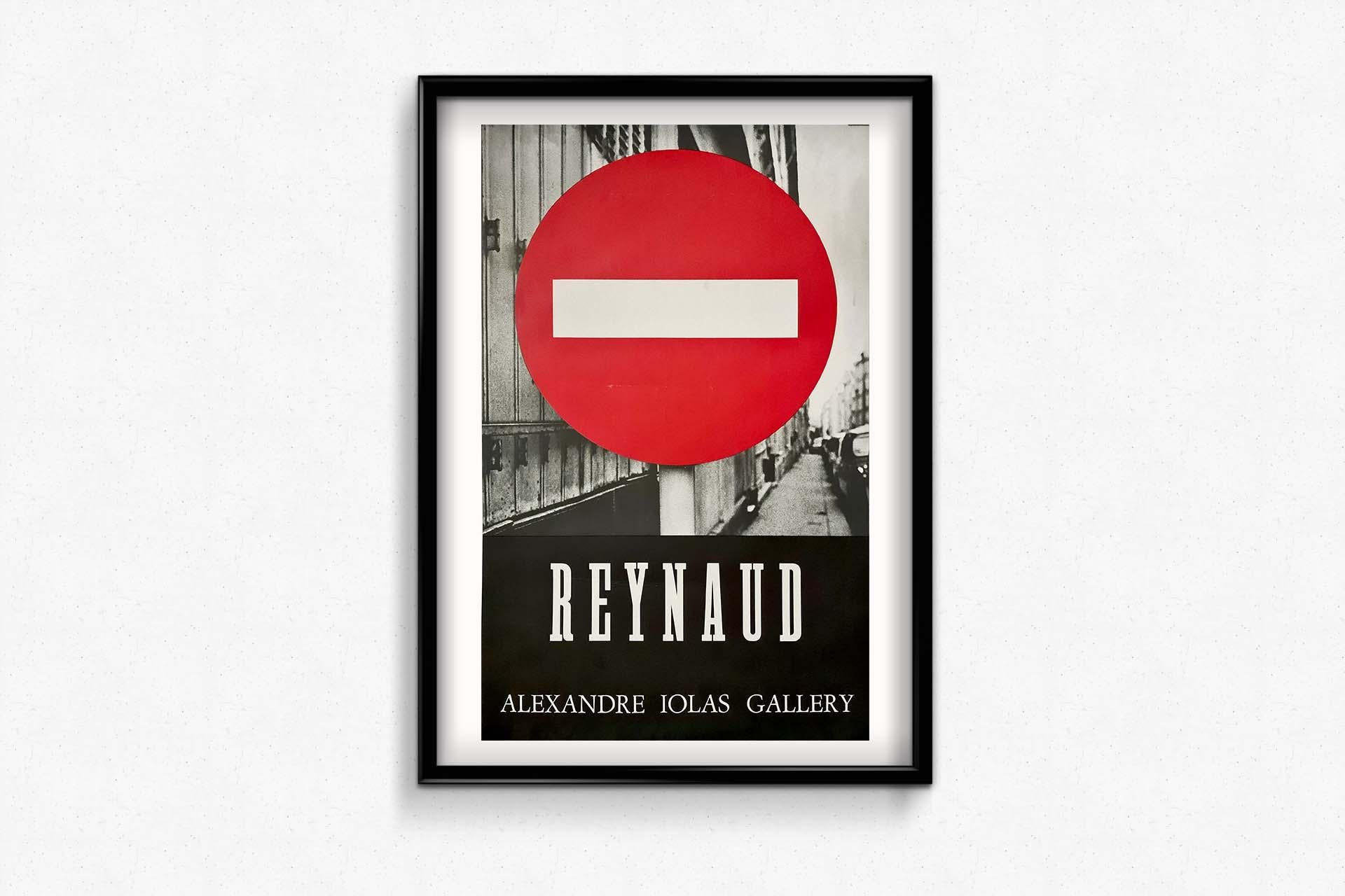 Circa 1970 original exhibition poster 
