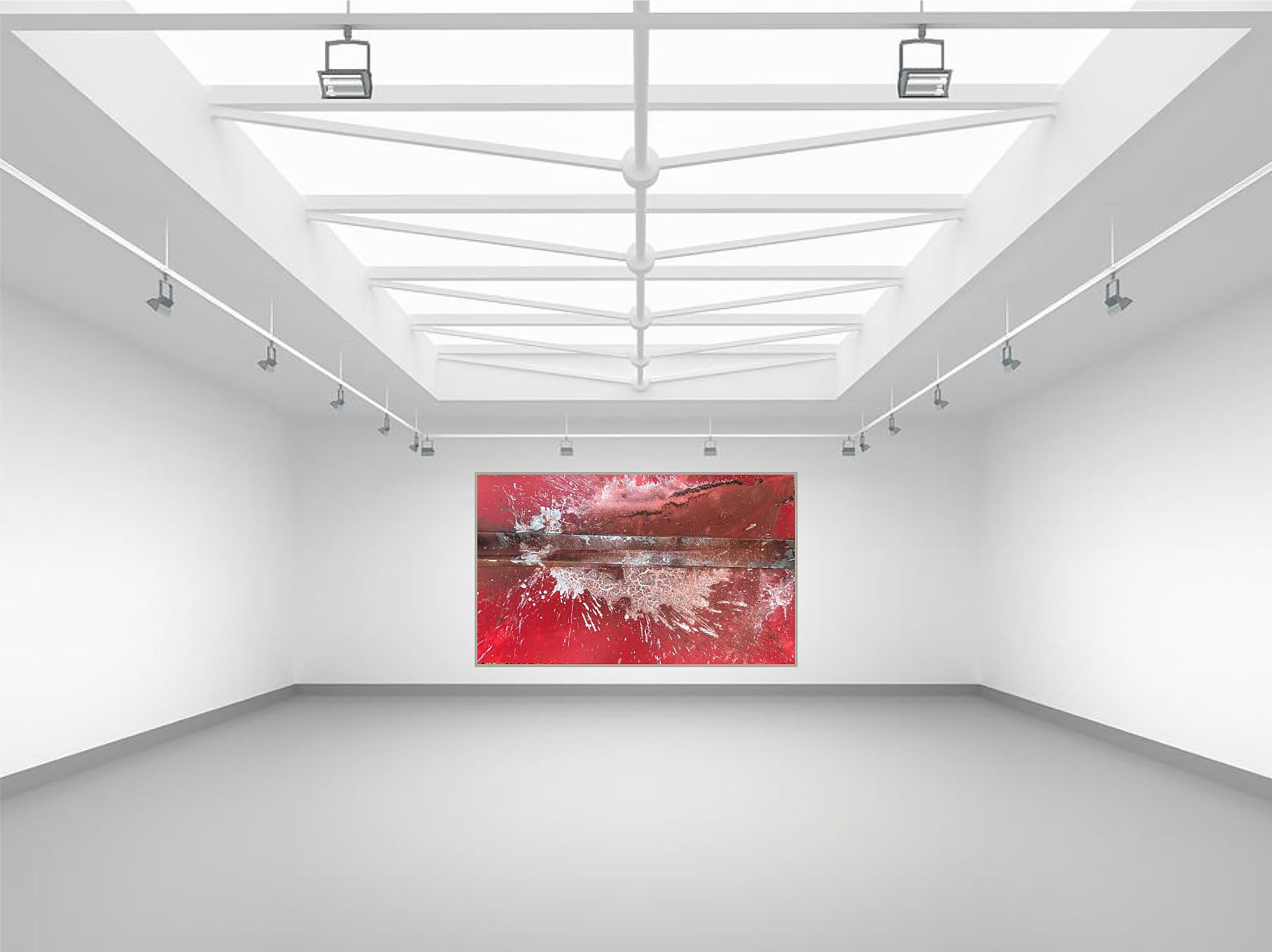Ossidazione II - Painting Contemporaneo di Jean-Pierre Rives