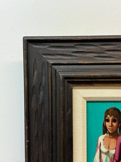 Surrealistische Zirkusszene von Jean Pierre Serrier (1934 - 1989, Französisch)