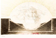 L'Un et l'Autre - Original Mixed Media by J.P. Velly - 1977