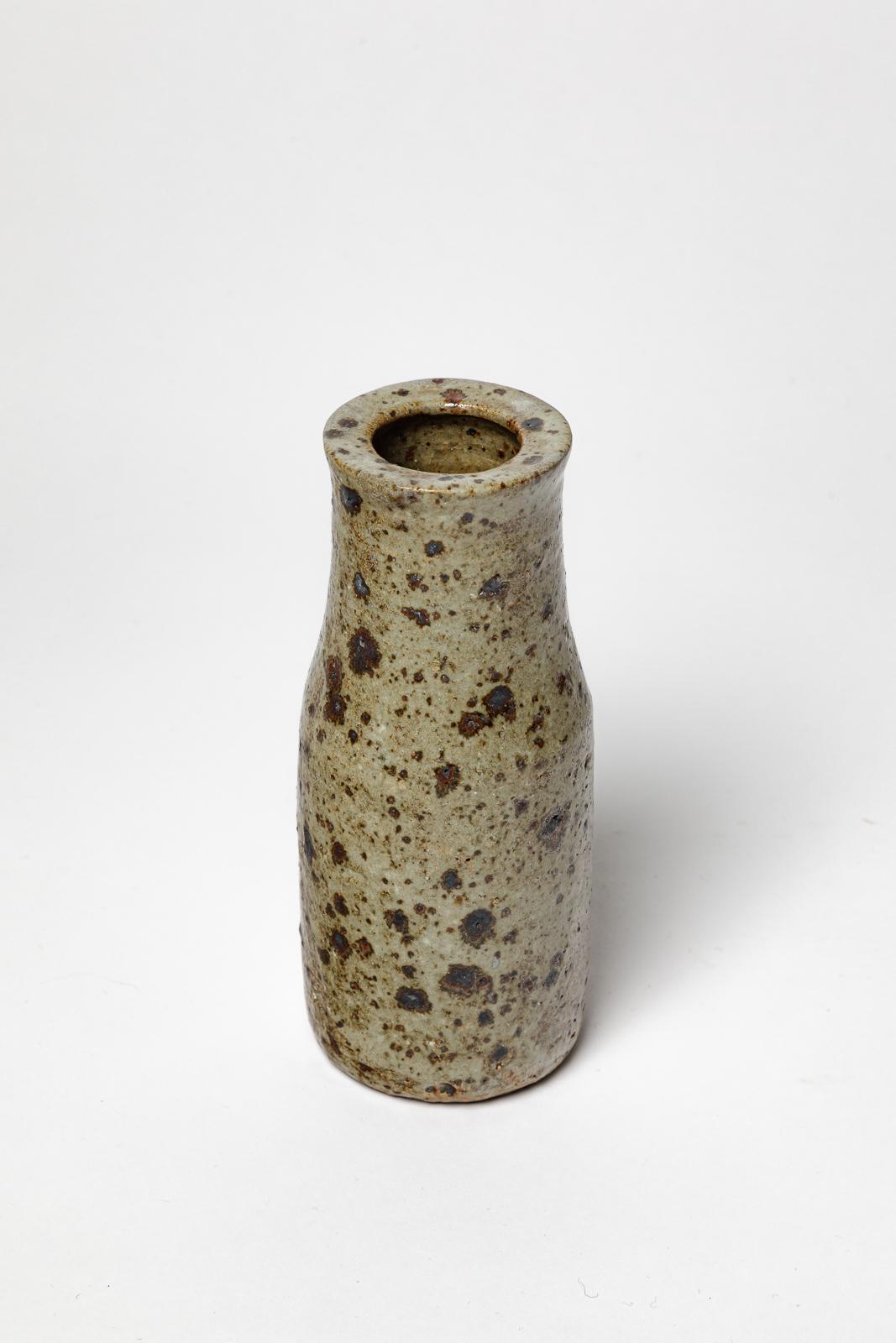 Jean-Pierre Viot Vaso in ceramica di design del XX secolo fatto a mano 1969 In condizioni ottime in vendita a Neuilly-en- sancerre, FR