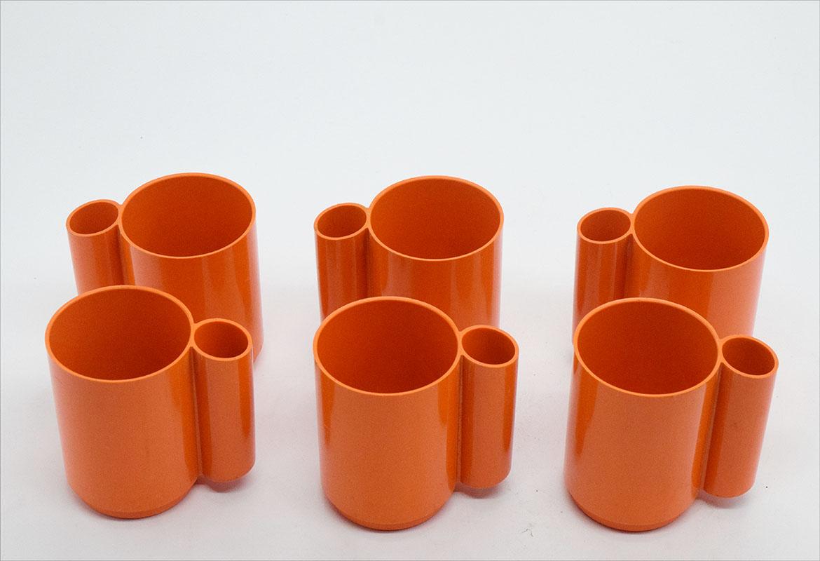Jean Pierre Vitrac plastic drinking set, France, 1970s For Sale 1