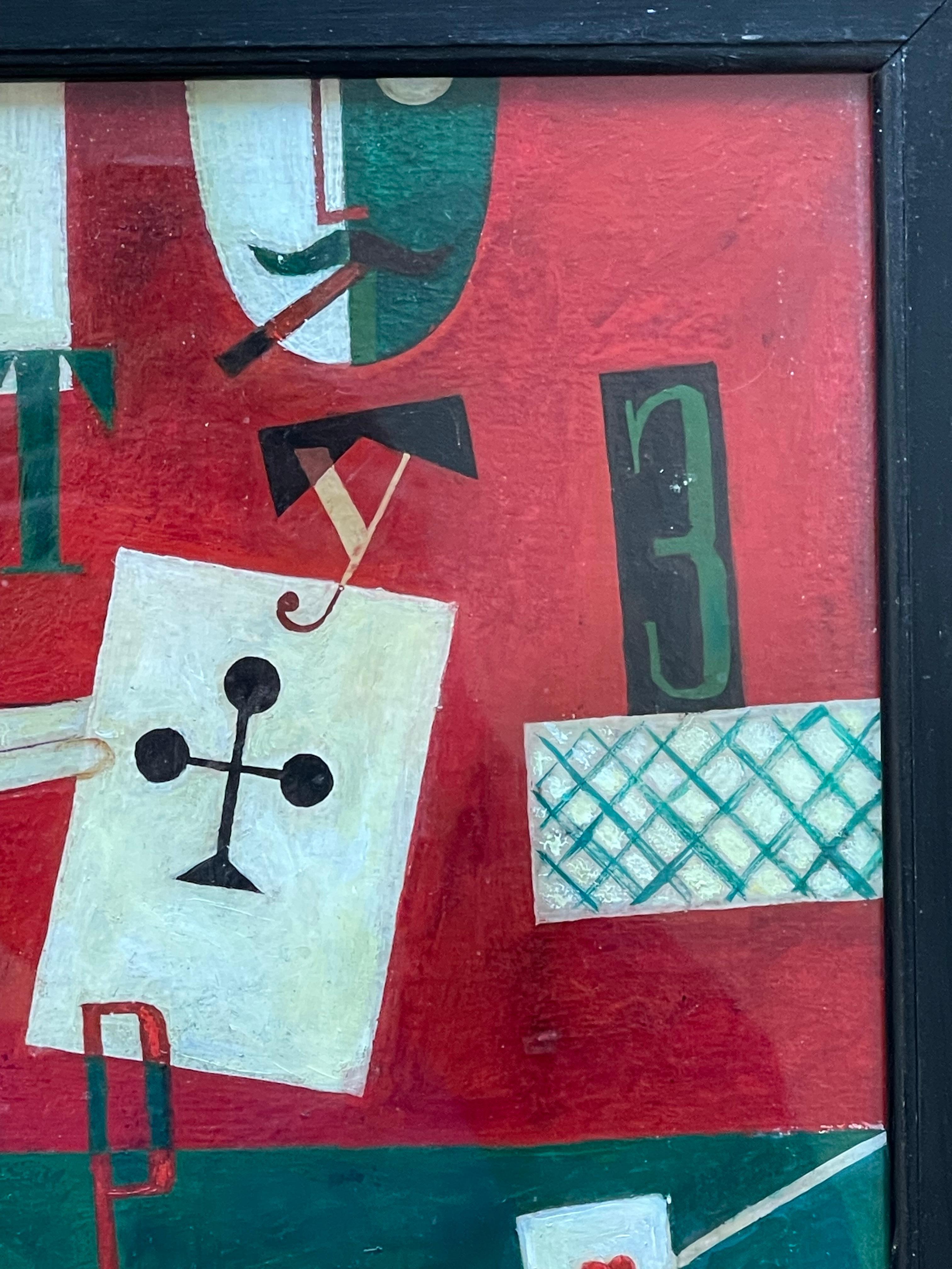 Art Déco Jean POUGNY, nato Iwan Albertovich PUNI (1890-1956) 