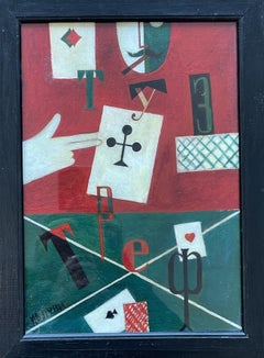 Jean POUGNY born Iwan Albertovich PUNI (1890–1956), "The Ace of Clubs"