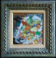Nature Morte - Impressionist Oil, Still Life of Fruit by Jean Albert Pougny